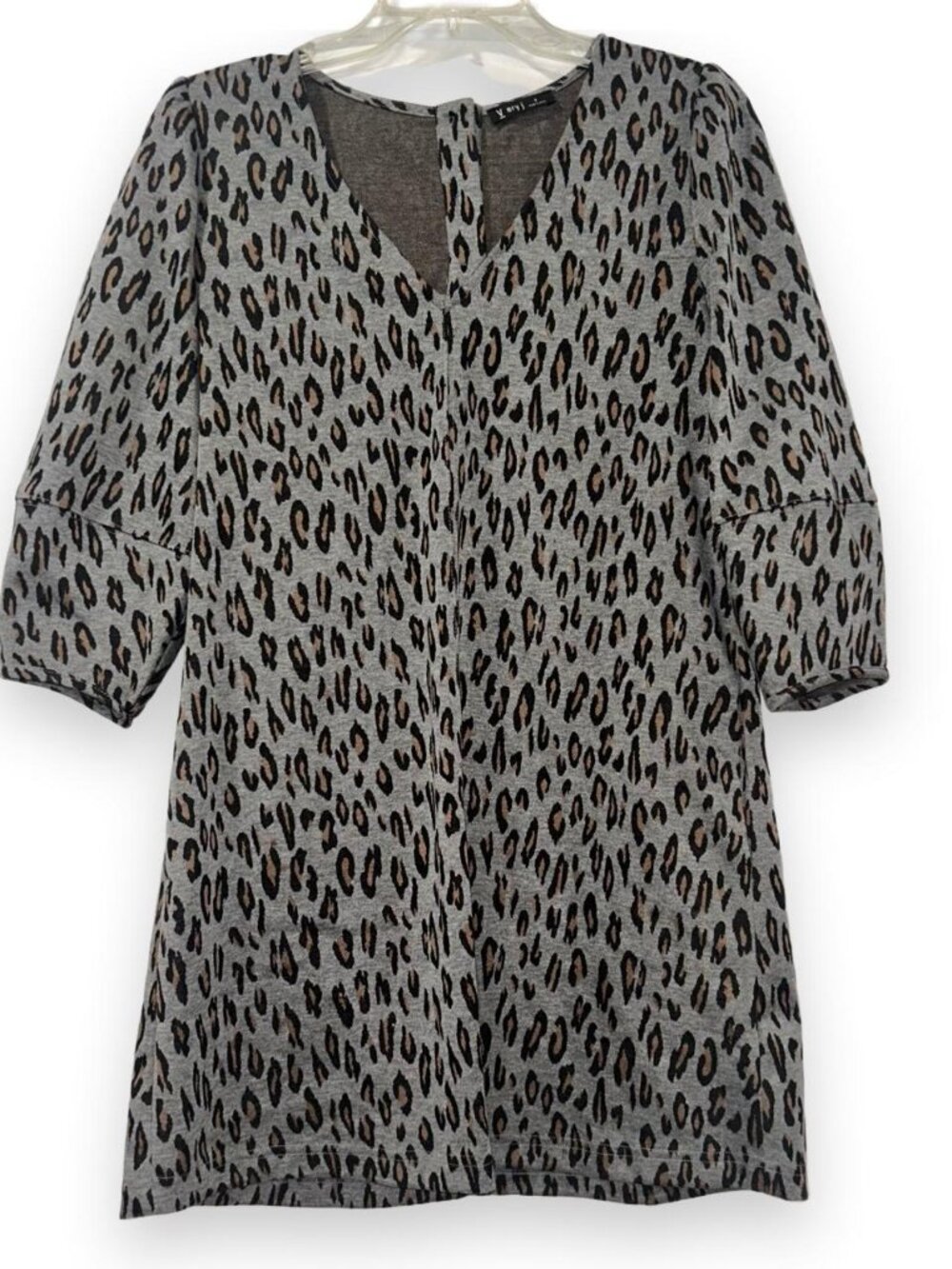 Very J Animal Print Women's Dress Small